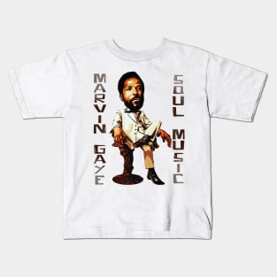 marvin gaye art Kids T-Shirt